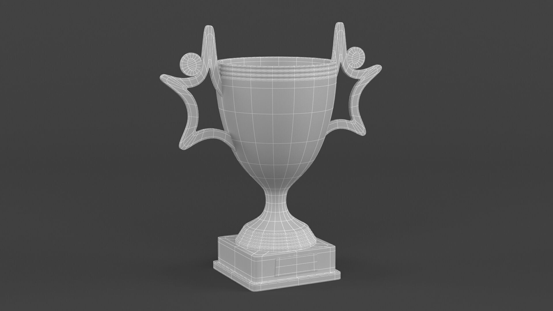 Trophy Cups 3D model_9