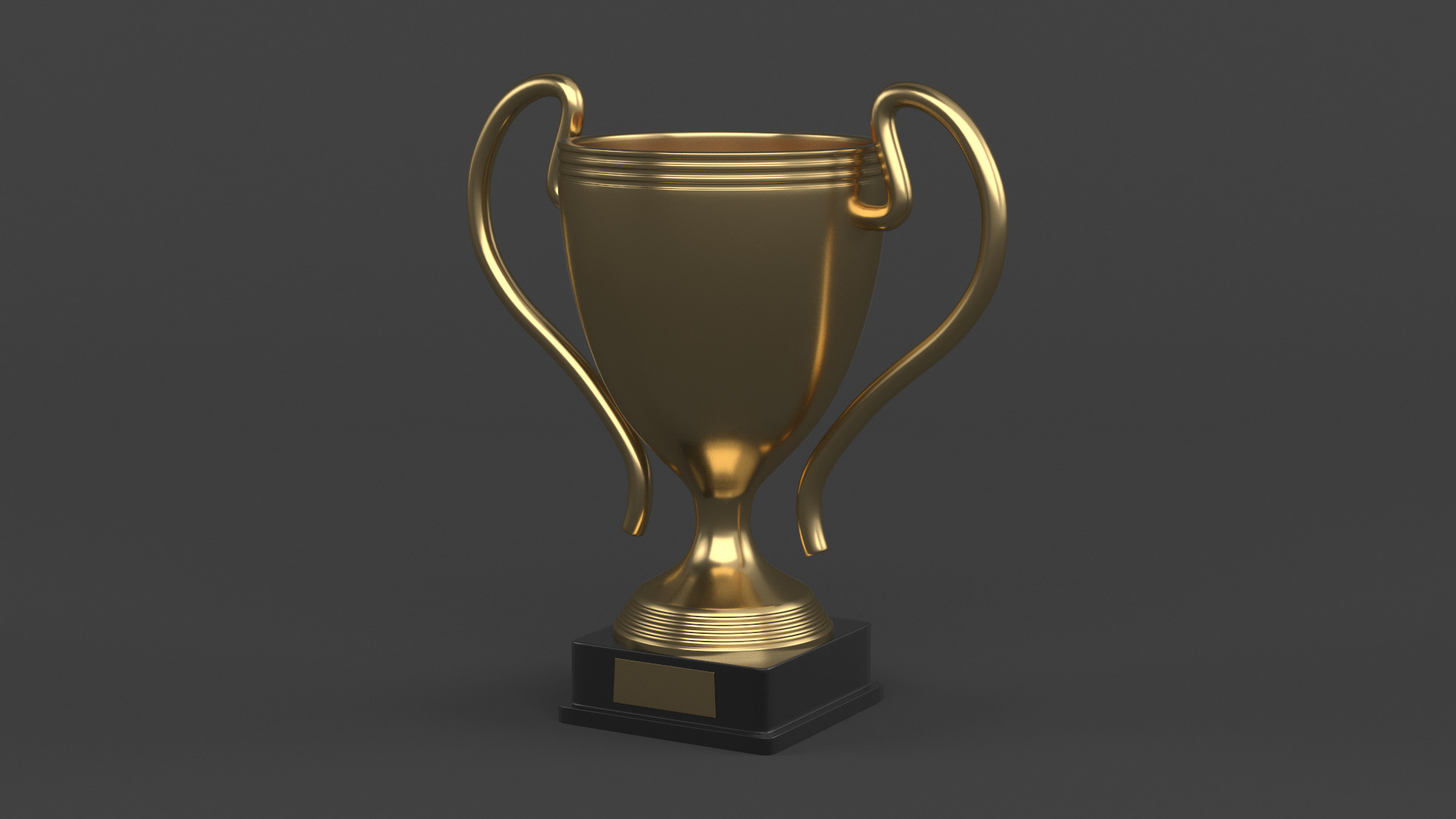 Trophy Cups 3D model_2