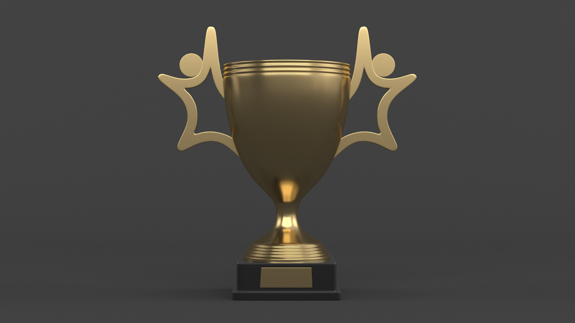 Trophy Cups 3D model_3