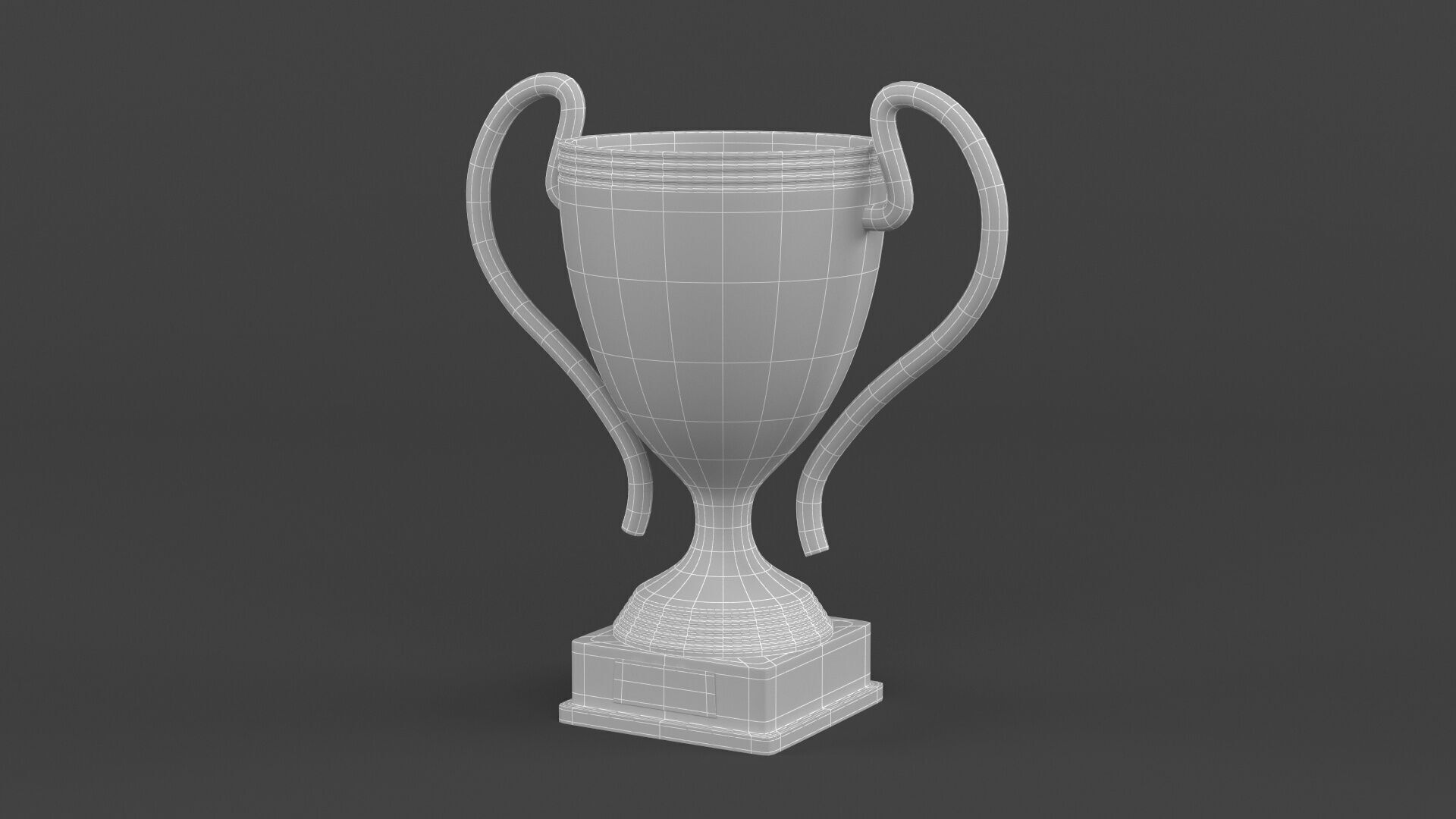 Trophy Cups 3D model_7