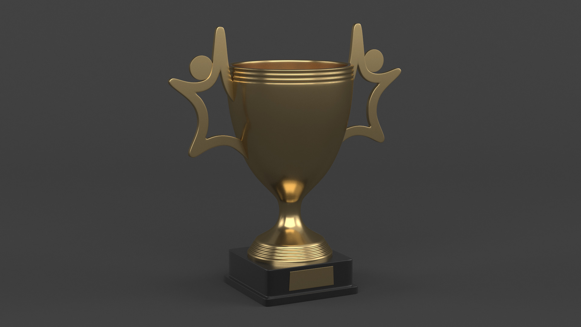 Trophy Cups 3D model_4