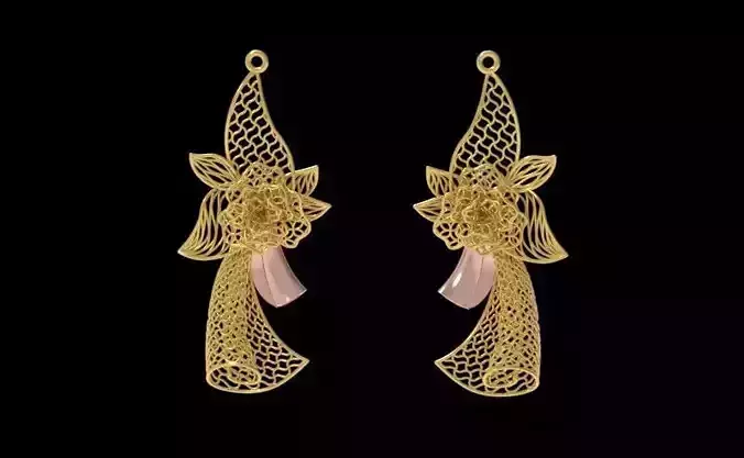 Fusion Gold Earrings F07
