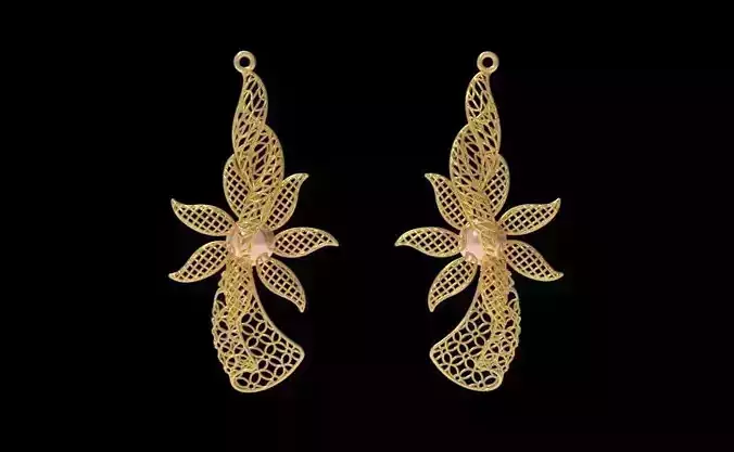 Fusion Gold Earrings F08