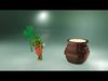 Voxel Leprechaun Clover  Treasure Chest  100 Animations Low-poly 3D model_1