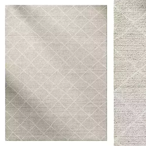 Reina Diamond Wool Rug by The world of RH