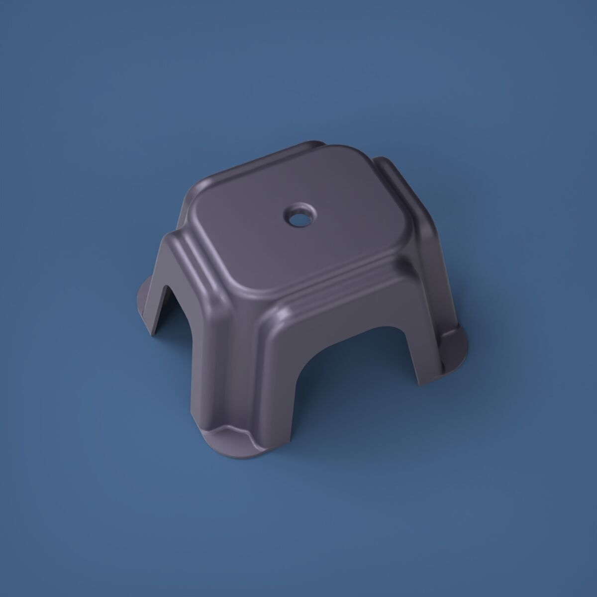 Stool Chair 3D print model_6