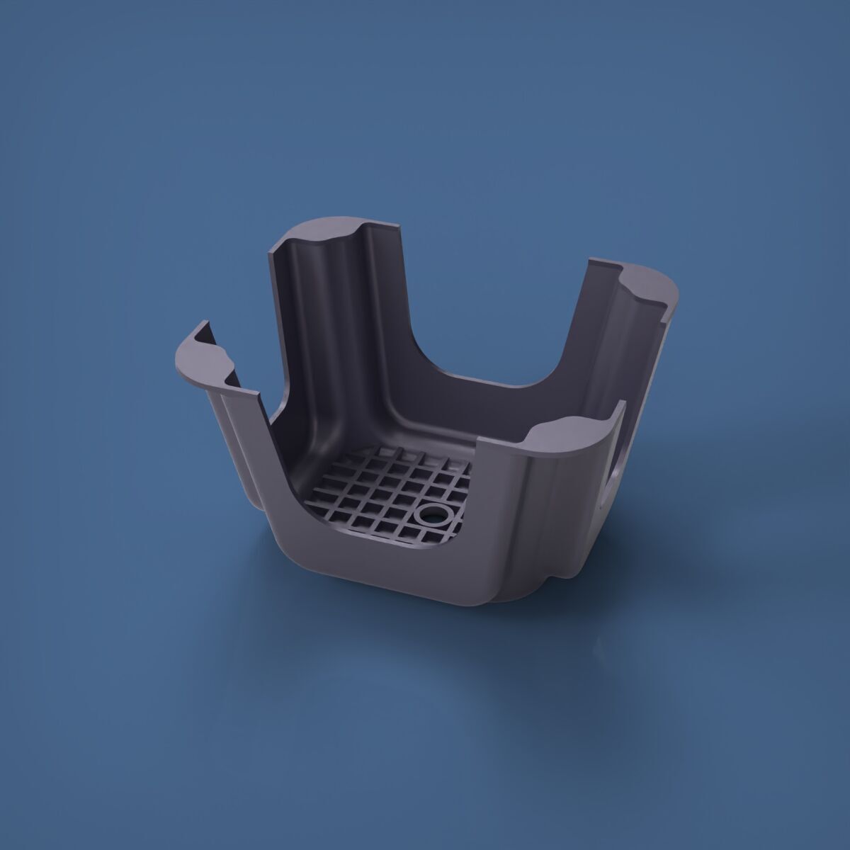 Stool Chair 3D print model_4