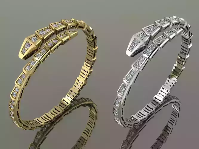 Serpenti Bvlgari Snake Bracelet