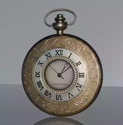 4K High Polly Vintage Pocket Watch