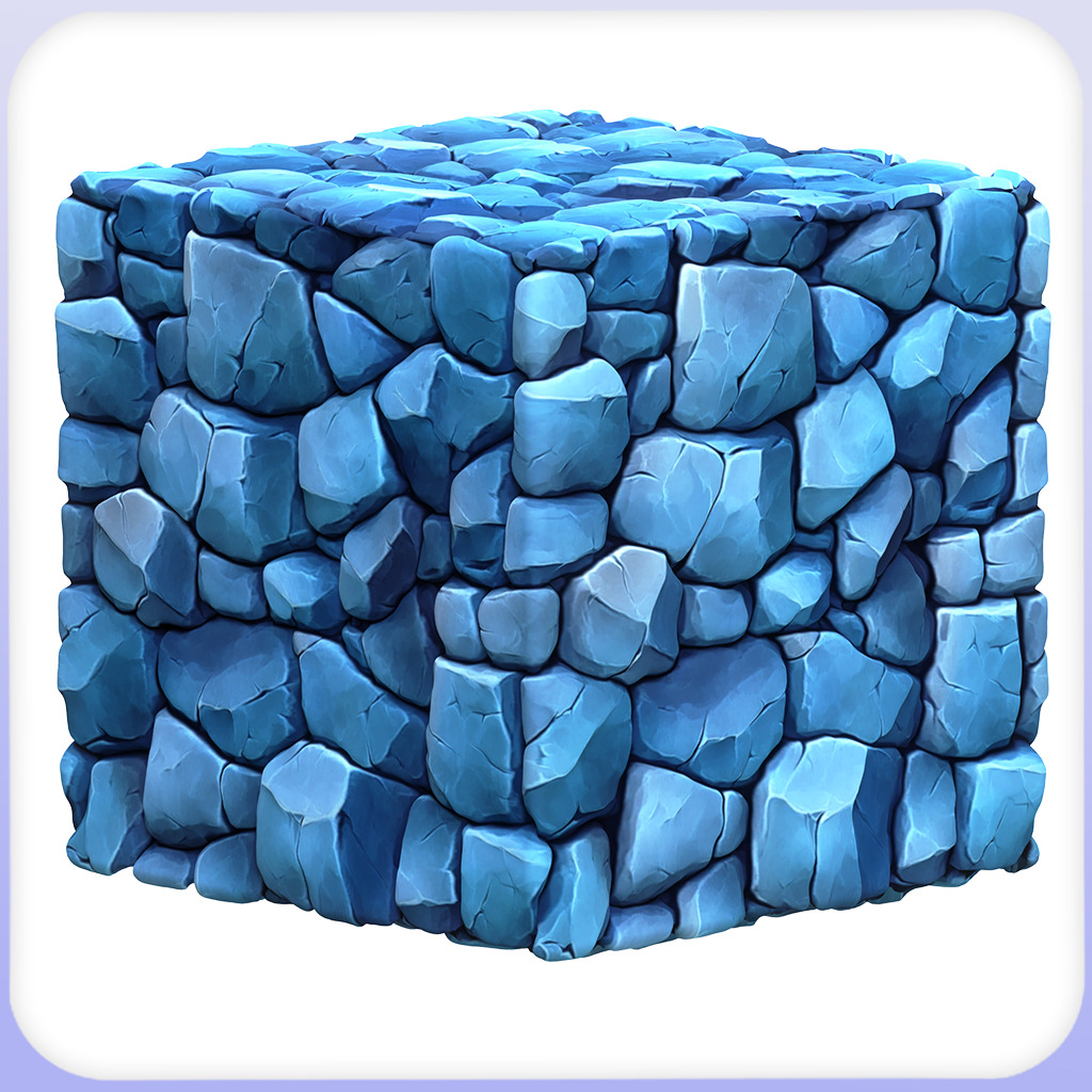 Stylized Stone Seamless Texture Texture_3