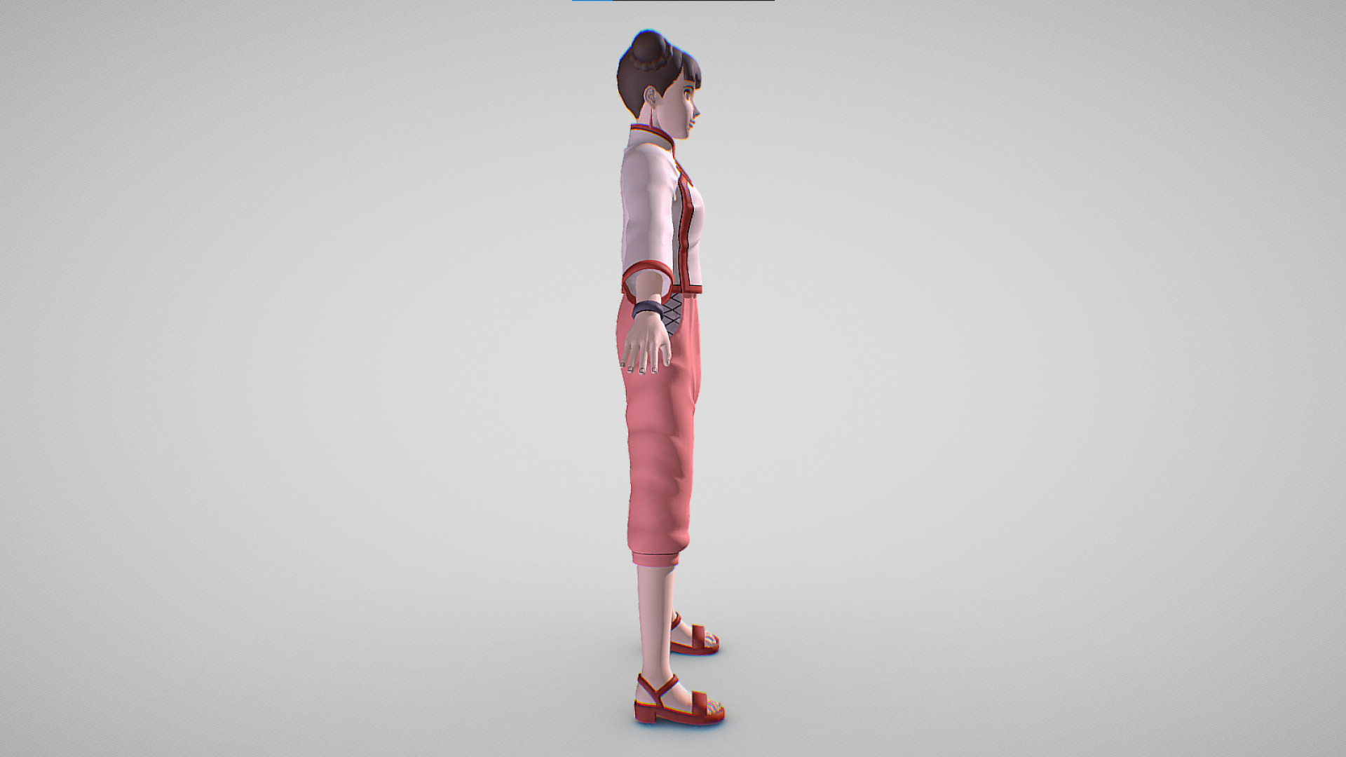Tenten - Naruto To Boruto - Shinobi Striker 3D model_4