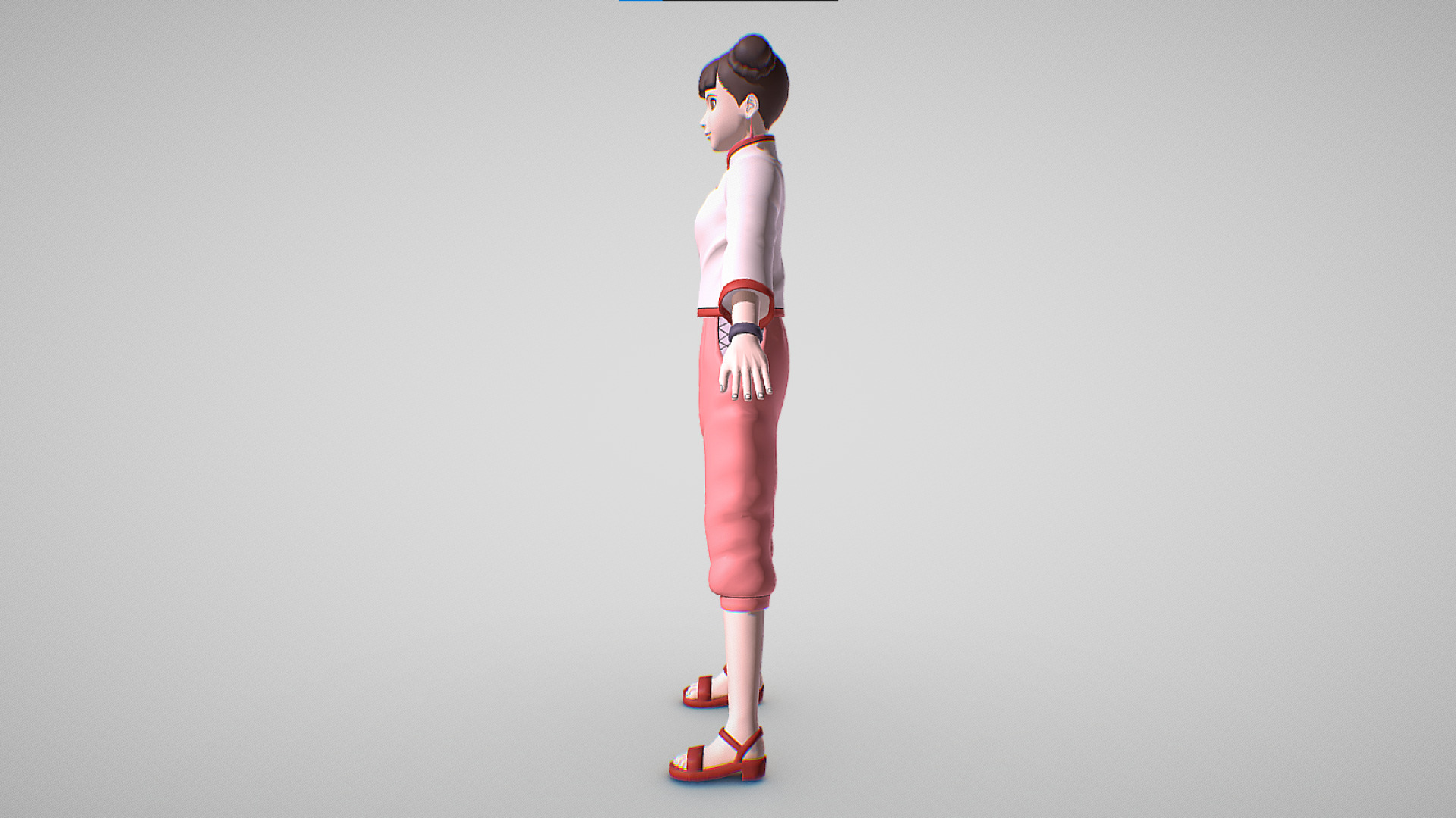 Tenten - Naruto To Boruto - Shinobi Striker 3D model_5