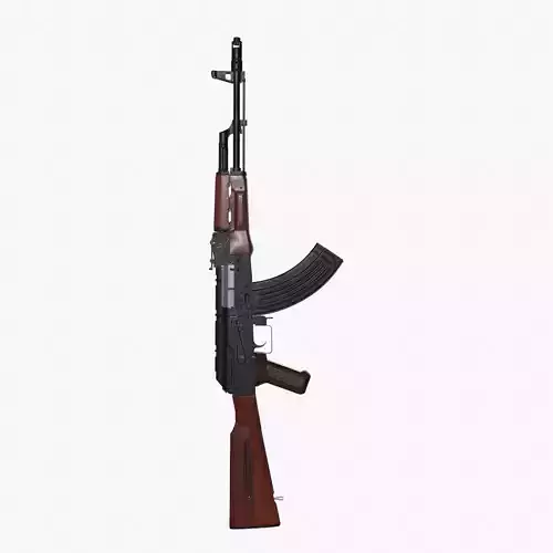 AK-74  Low-poly 3D model