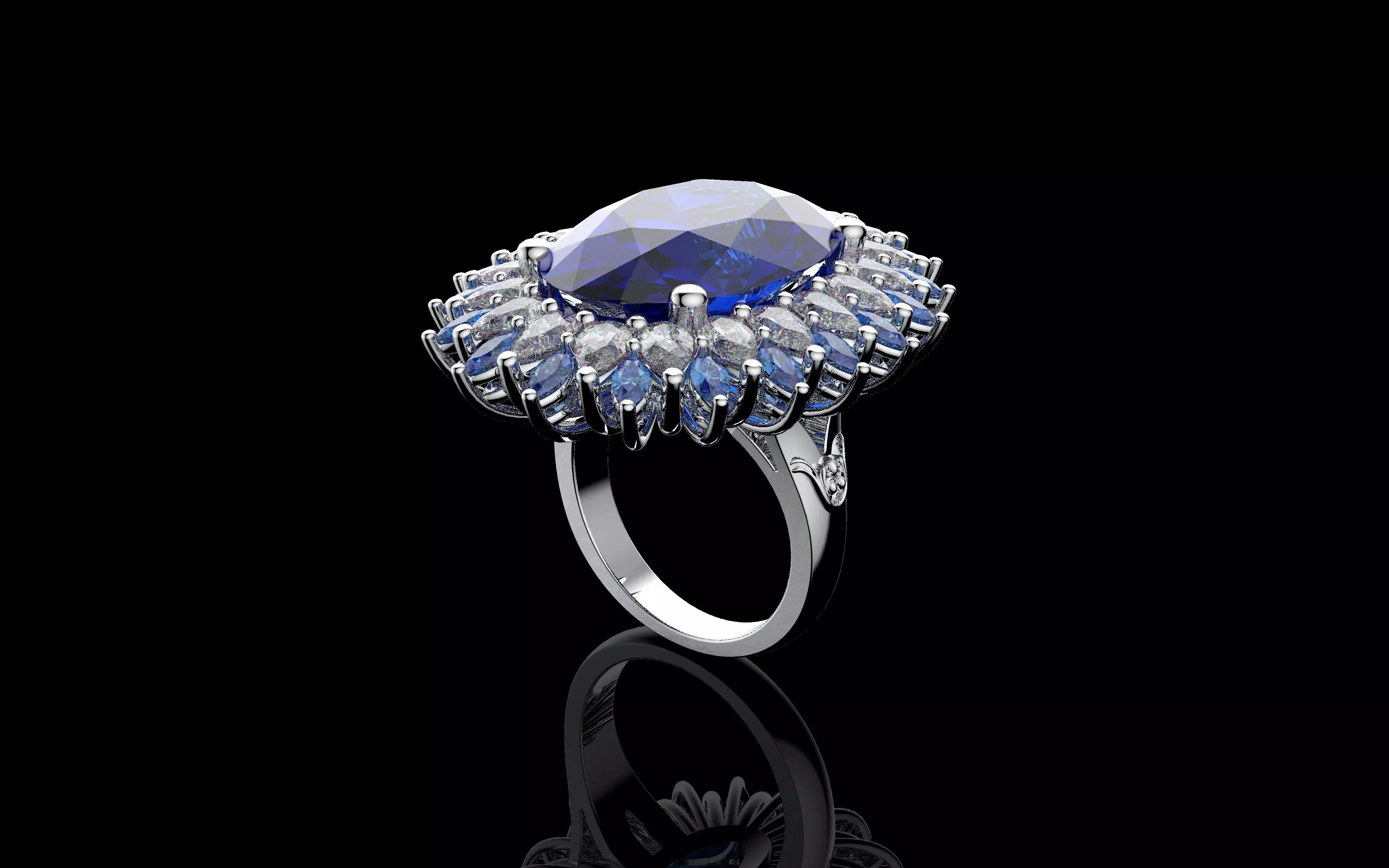 Gold N1262 3D print model_0