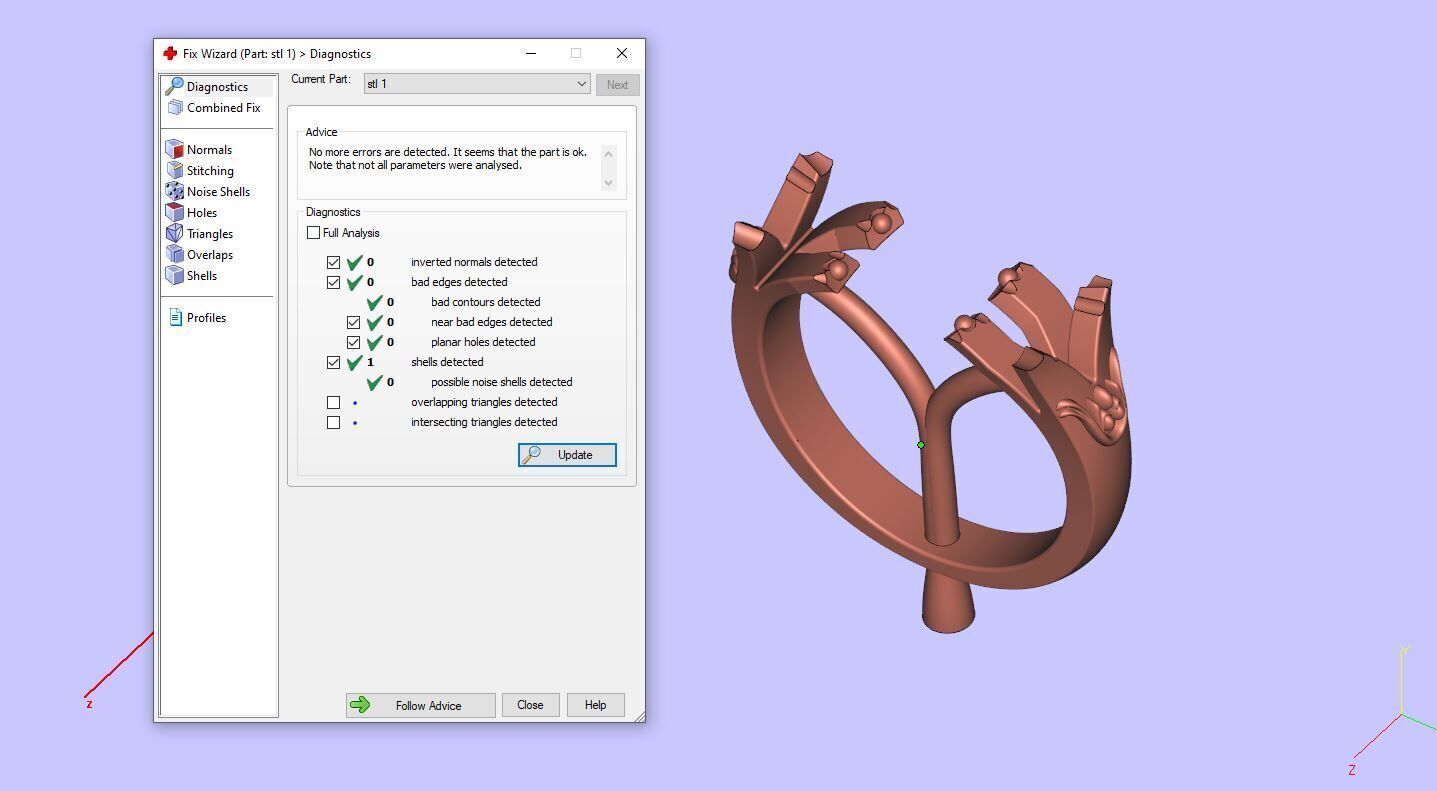 Gold N1262 3D print model_8