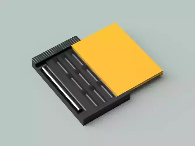 Snuff Box Vertical 3D print model Snuff Box Vertical 3D print model