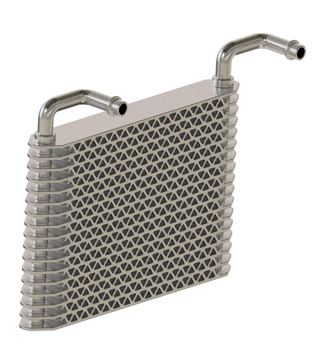 Premium Car Ac Evaporator 3D print model_2