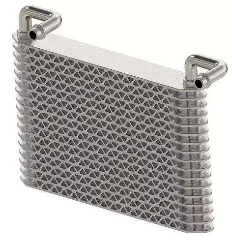 Premium Car Ac Evaporator 3D print model