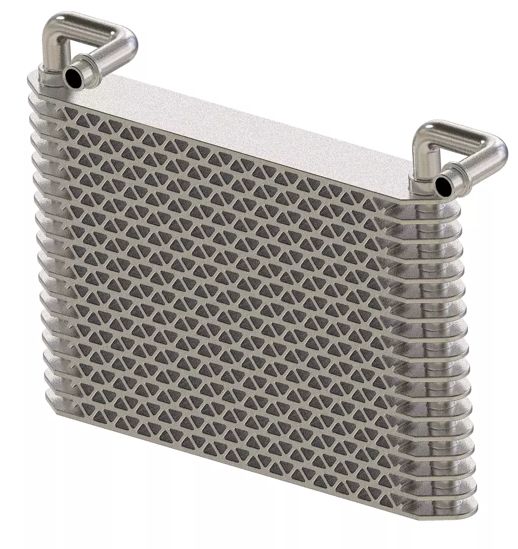 Premium Car Ac Evaporator 3D print model_0