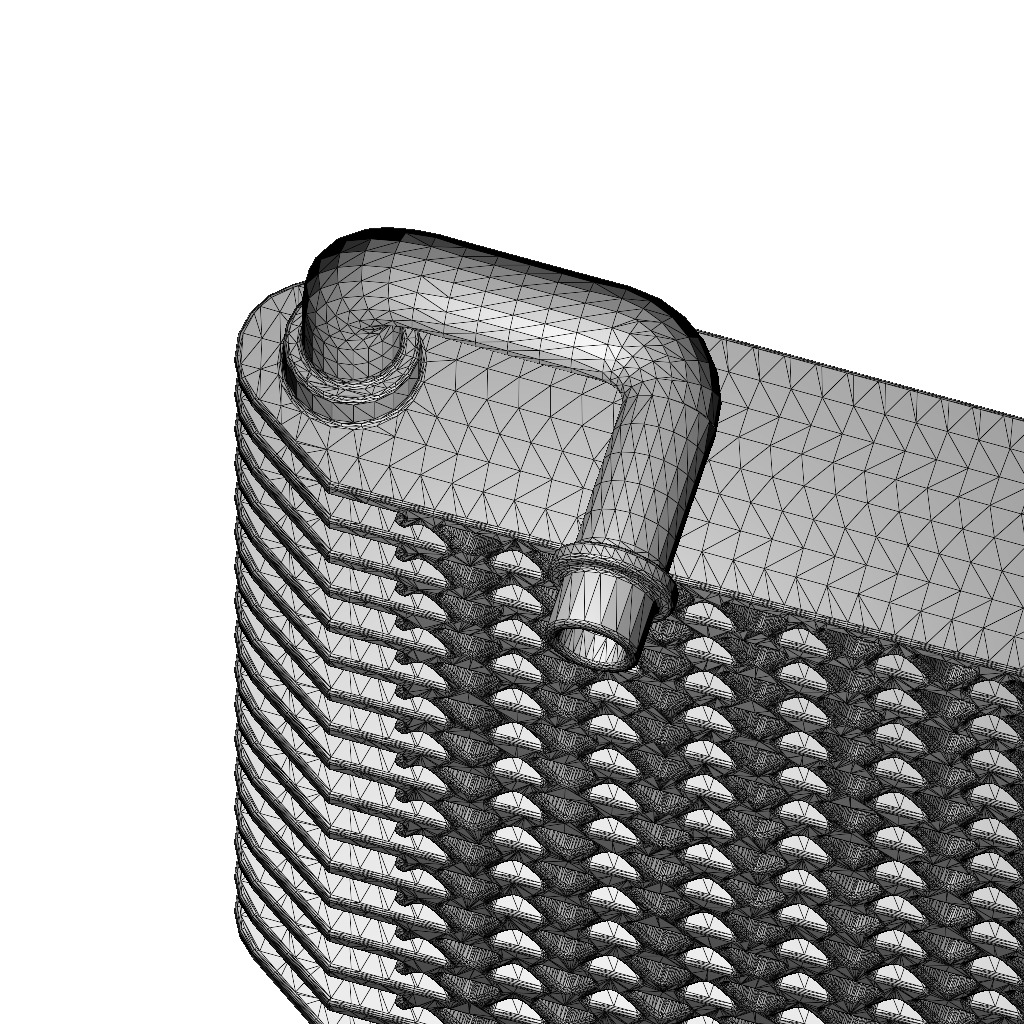 Premium Car Ac Evaporator 3D print model_7