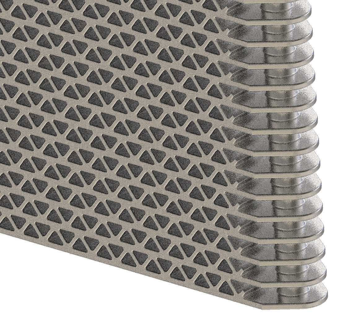 Premium Car Ac Evaporator 3D print model_1