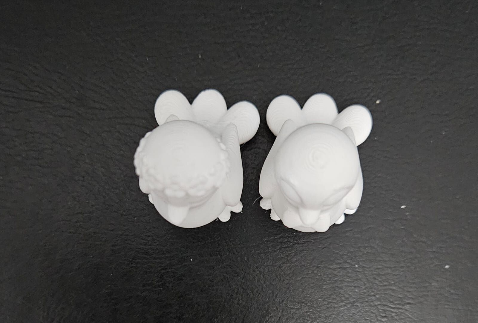 Dove Wedding Cake Topper 3D print model_11