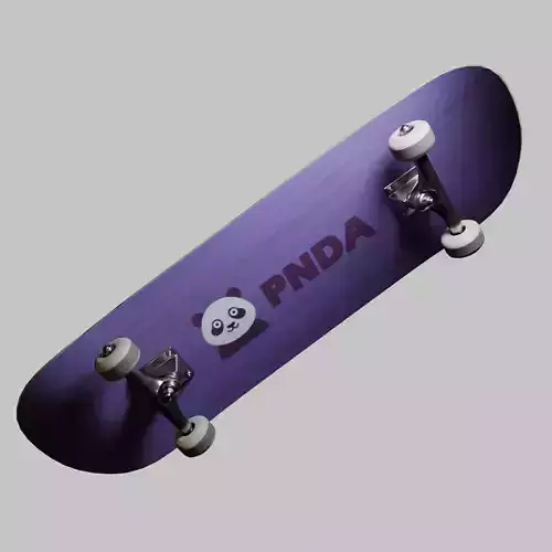 Skateboard - Panda Deck design Skateboard