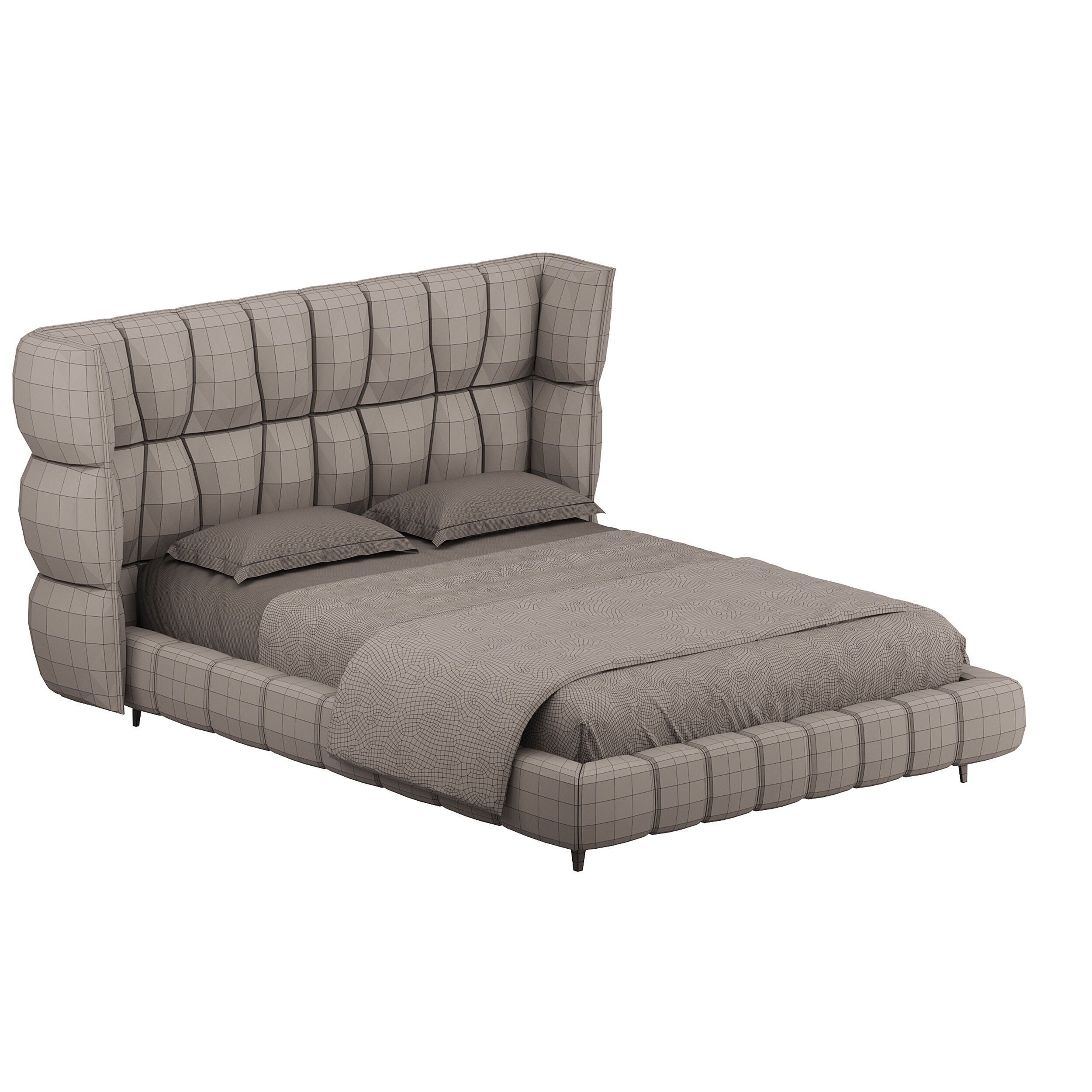 YUPI bed 3D model_13