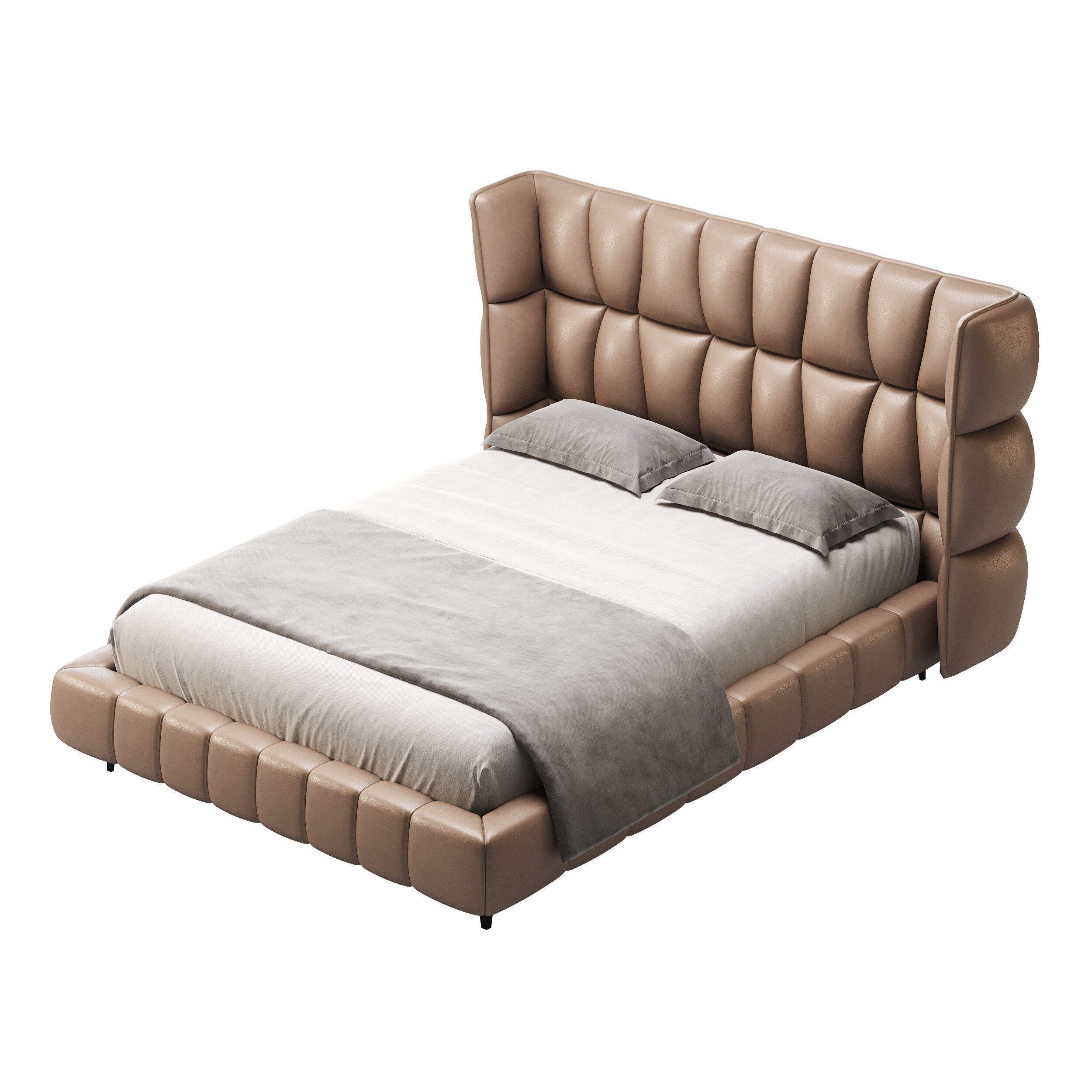 YUPI bed 3D model_4
