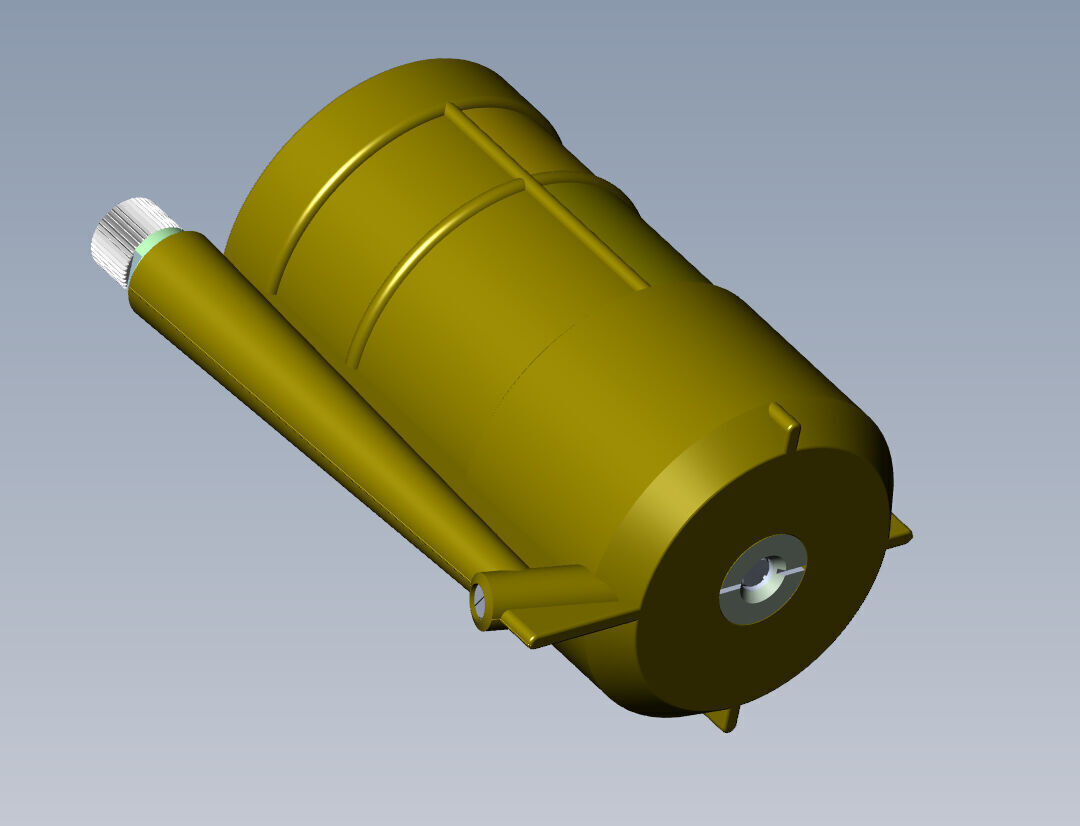 POB fragmentation jumping land mine of RF 3Dprintable moulage 3D model_6