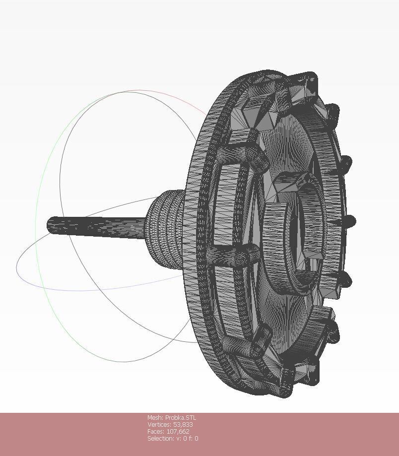 POB fragmentation jumping land mine of RF 3Dprintable moulage 3D model_23