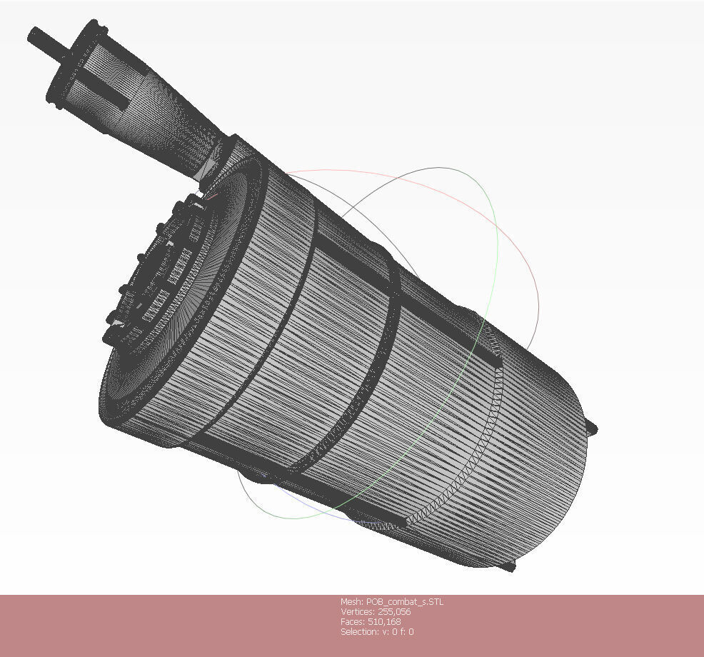 POB fragmentation jumping land mine of RF 3Dprintable moulage 3D model_19