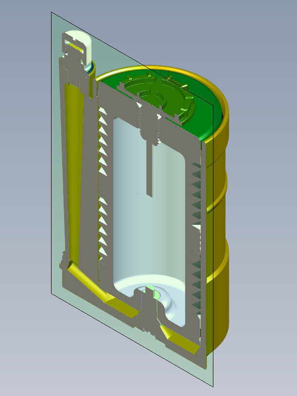 POB fragmentation jumping land mine of RF 3Dprintable moulage 3D model_9