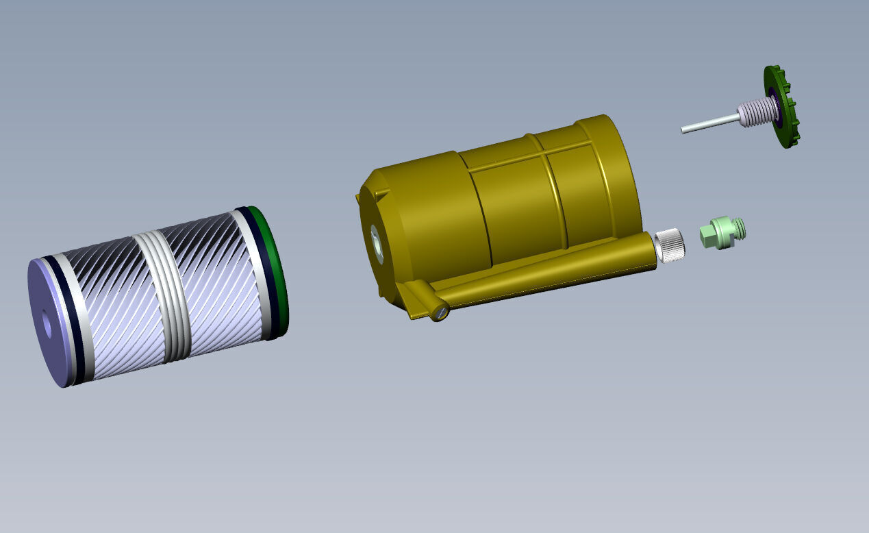 POB fragmentation jumping land mine of RF 3Dprintable moulage 3D model_7