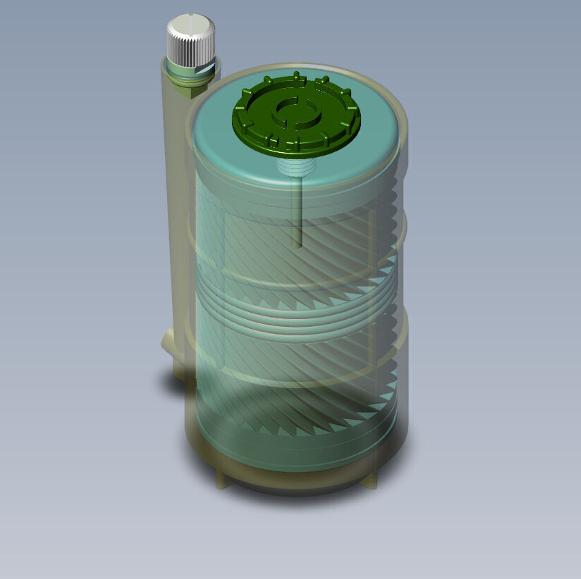 POB fragmentation jumping land mine of RF 3Dprintable moulage 3D model_8