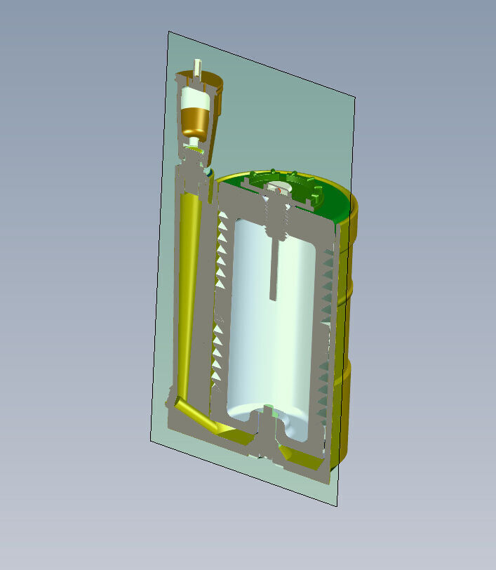 POB fragmentation jumping land mine of RF 3Dprintable moulage 3D model_11