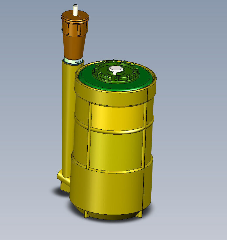 POB fragmentation jumping land mine of RF 3Dprintable moulage 3D model_10