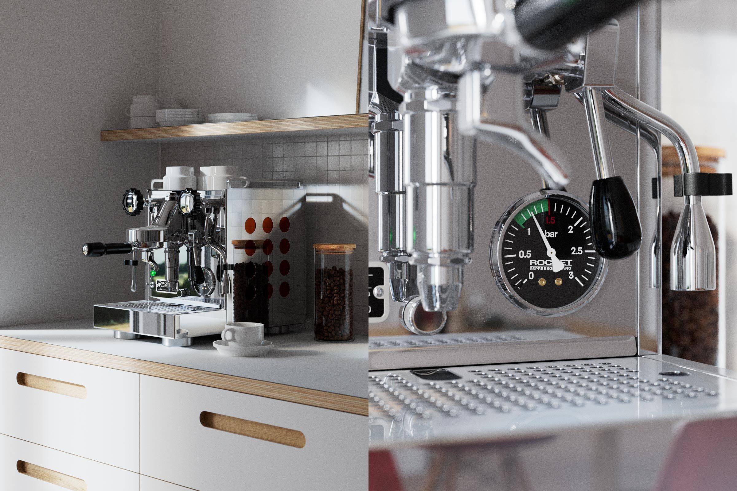 polypasta - Rocket Espresso Appartamento 3D model_1