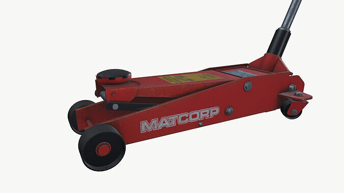 Car Jack 3D model 5