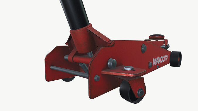 Car Jack 3D model 7