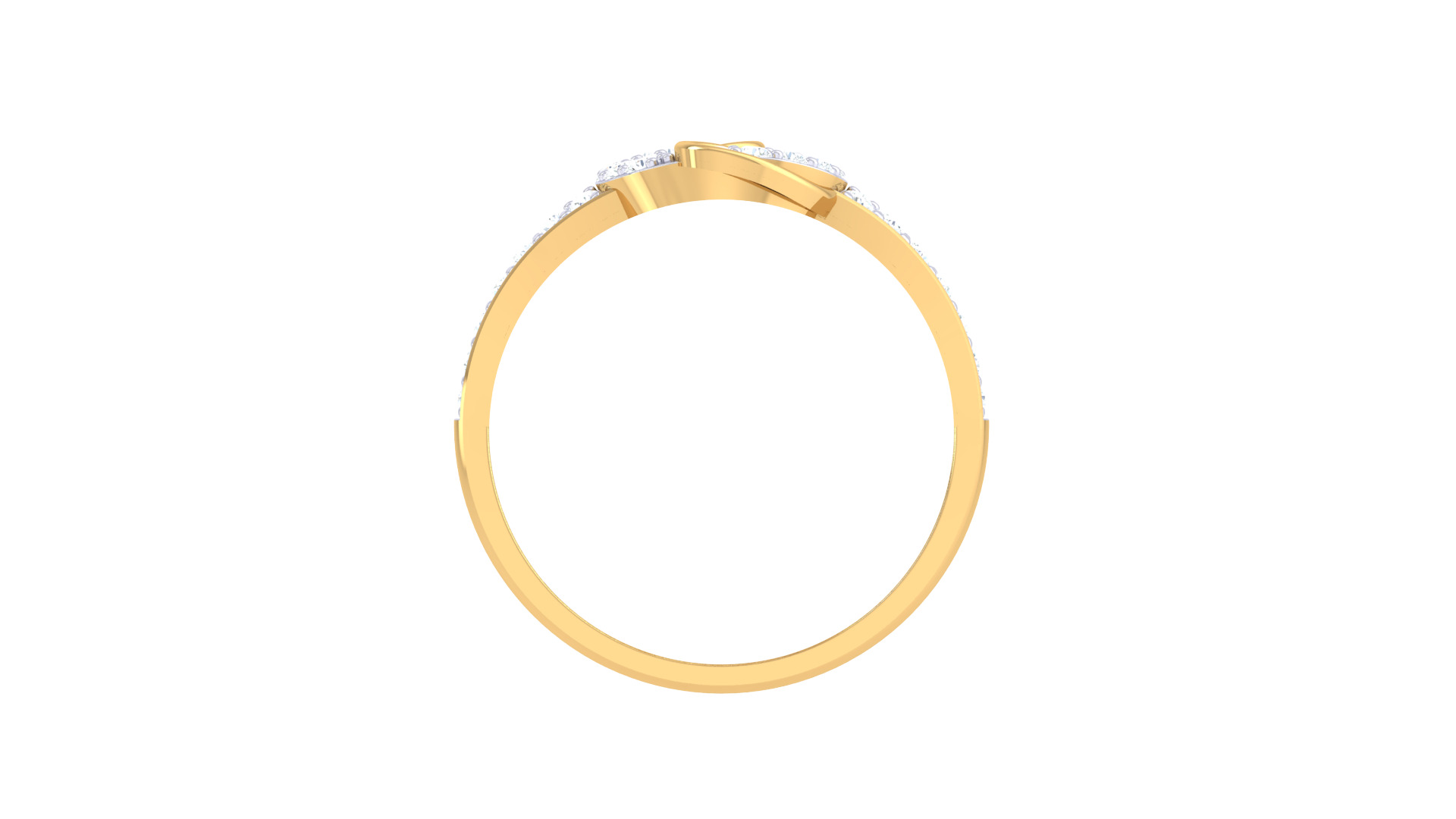 Women Ring  Render 3dm STL OBJ FBX Details 3D print model_4