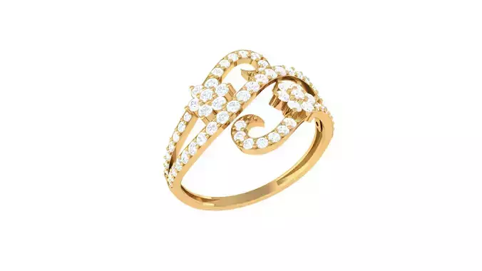 Women Ring  Render 3dm STL OBJ FBX Details