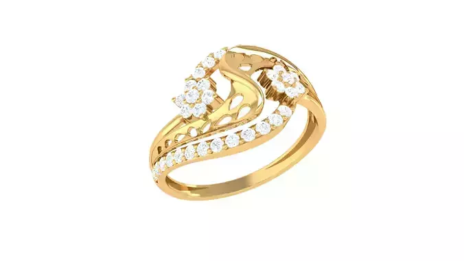 Women Ring  Render 3dm STL OBJ FBX Details