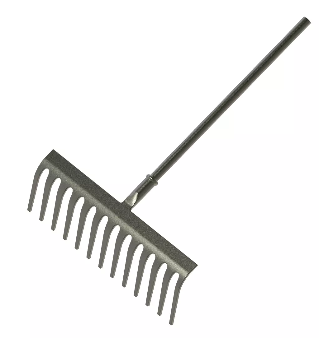 Gardening Rake Tool 3D print model_0