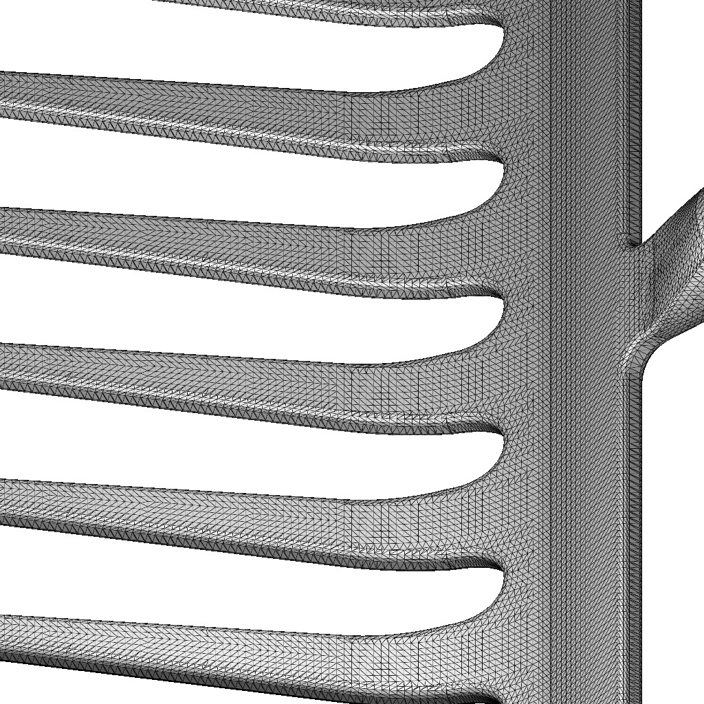Gardening Rake Tool 3D print model_5