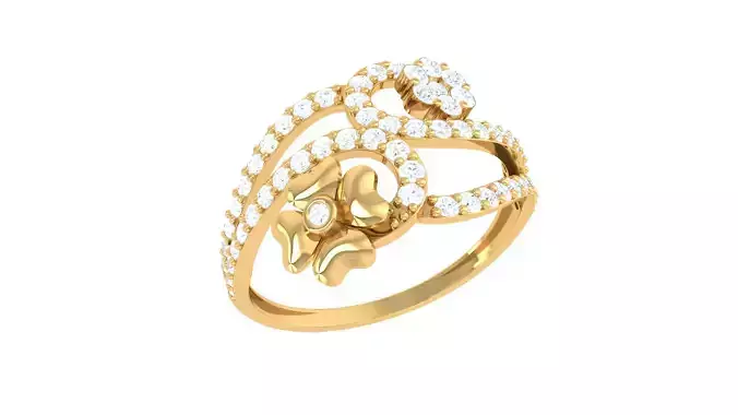 Women Ring  Render 3dm STL OBJ FBX Details