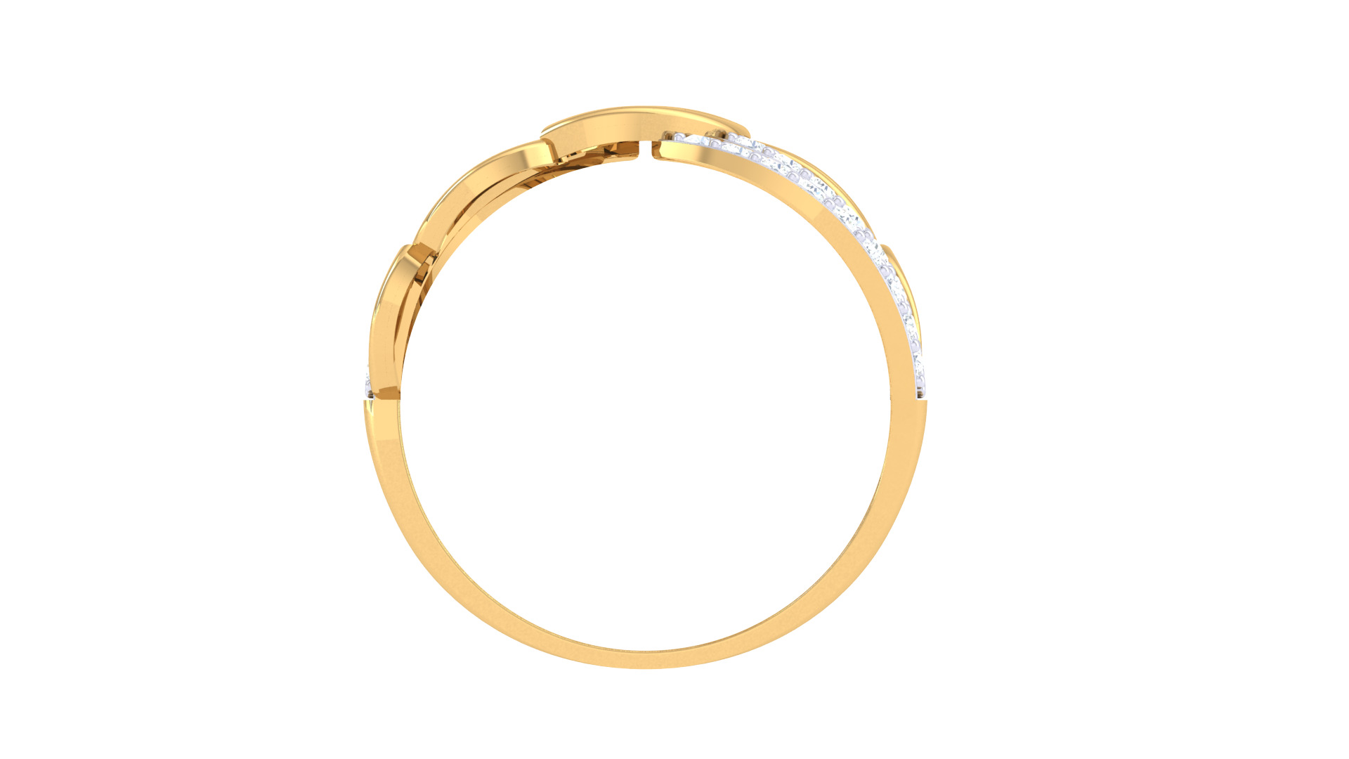 Women Ring Render 3dm STL OBJ FBX Details 3D print model_4