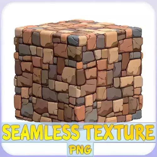  Stylized Stone Floor Seamless Texture