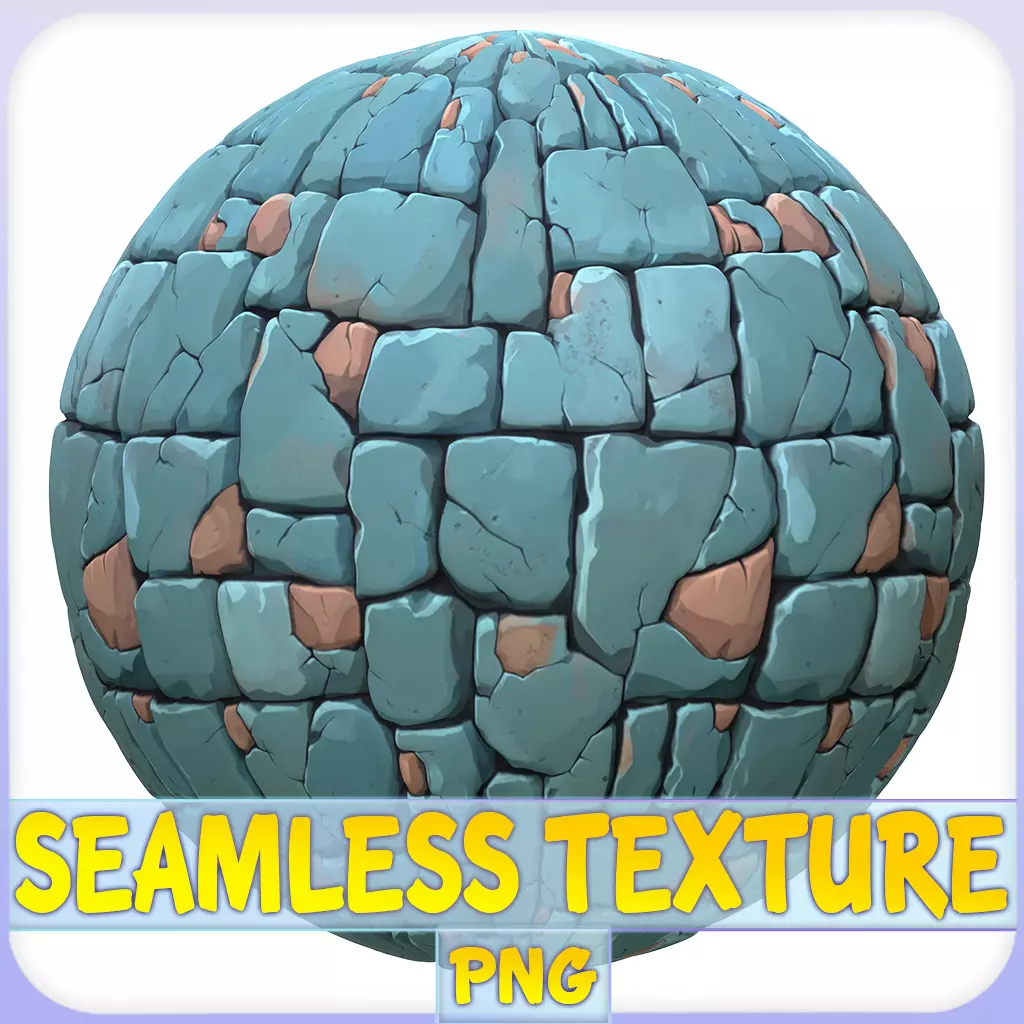 Stylized Stone Floor Seamless Texture Texture_0
