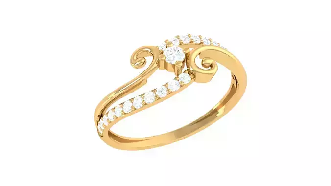 Women Ring  Render 3dm STL OBJ FBX Details